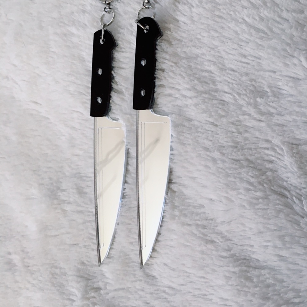 Knife earrings 🔪